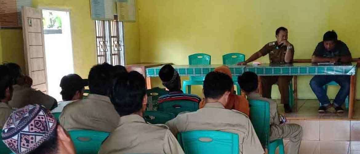 Pemdes Negeri Pandan Lamsel Gelar Sosialisasi RASTRA  BPNT