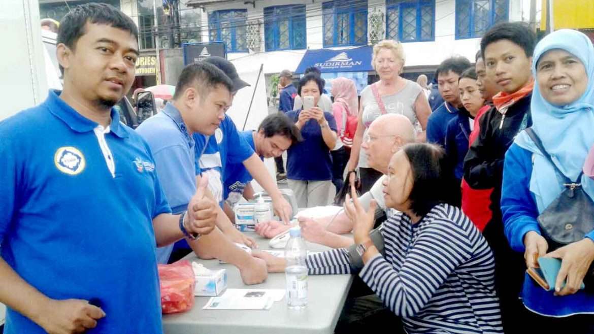 Manfaatkan Car Free Day, RS. Dr. H. Marzoeki Mahdi gelar Layanan Kesehatan Gratis