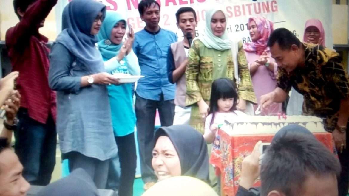 Meski Diguyur Hujan, Milangkala SMKN 2 Rangkasbitung ke 14 Berlangsung Meriah