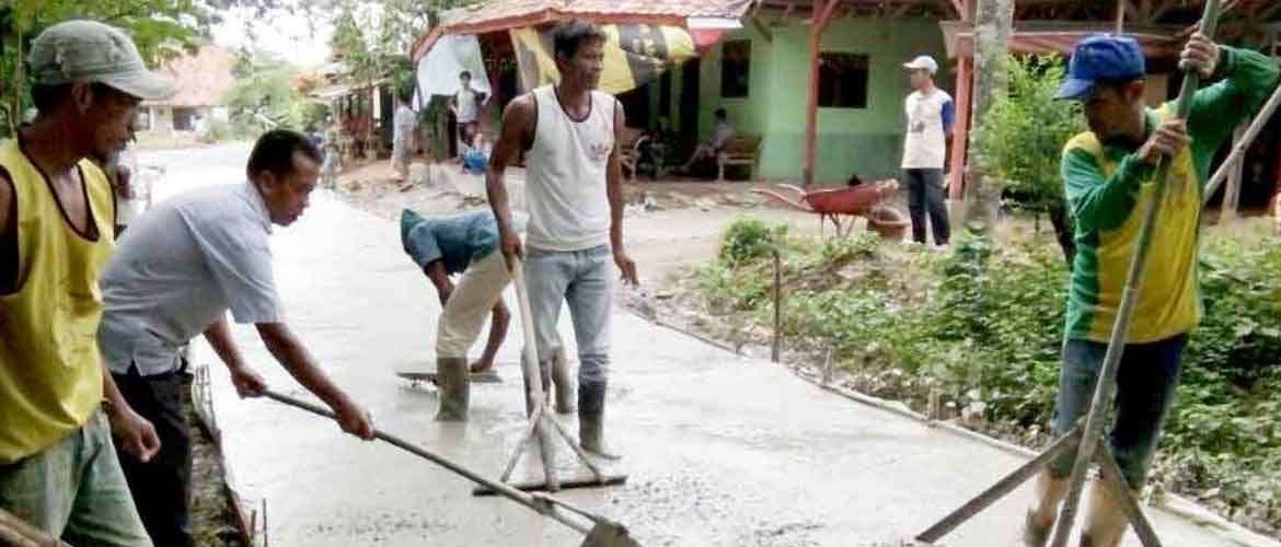 Meski defisit, Pembangunan di desa Babakanraden Optimal