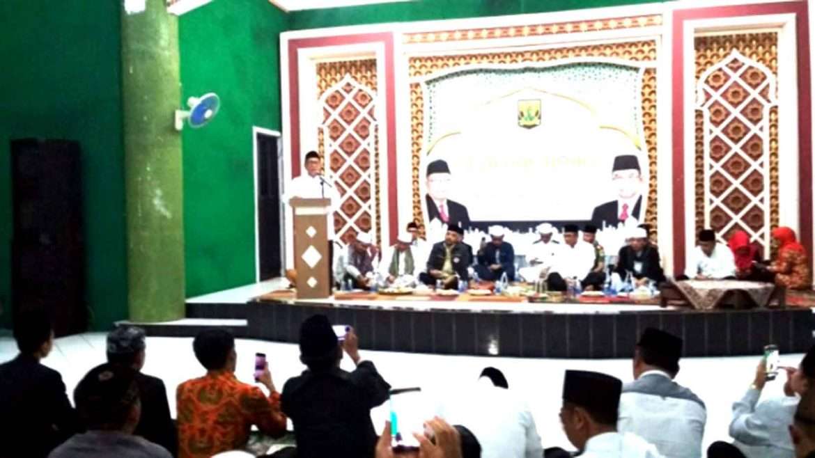Jaga Sinergitas, Wagub Jabar Hadiri Lailatul Ijtima