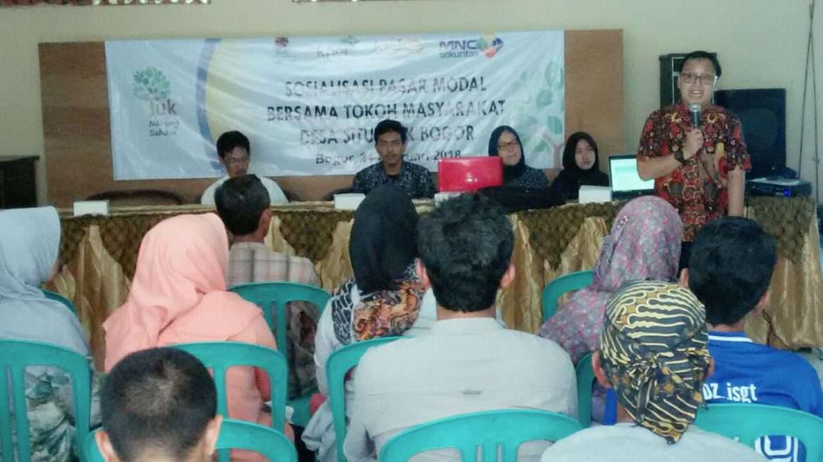 Sambangi Desa Situ Udik, Bursa Efek Indonesia Berencana Bangun Galeri Investasi Desa