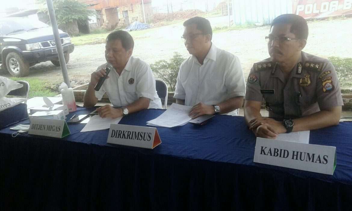 Polda Banten Berhasil Ungkap Pembuatan Solar Palsu Beromzet 7 miliar