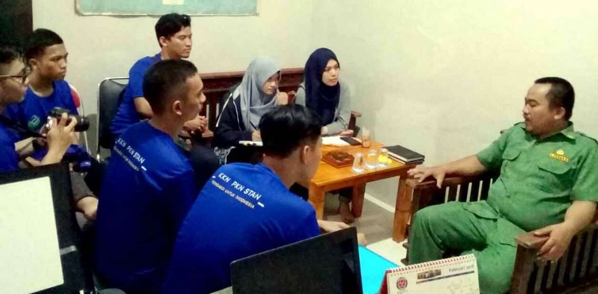 KKN PKN STAN di Desa Babakan Fokus Pada Program Pajak dan Siskeudes