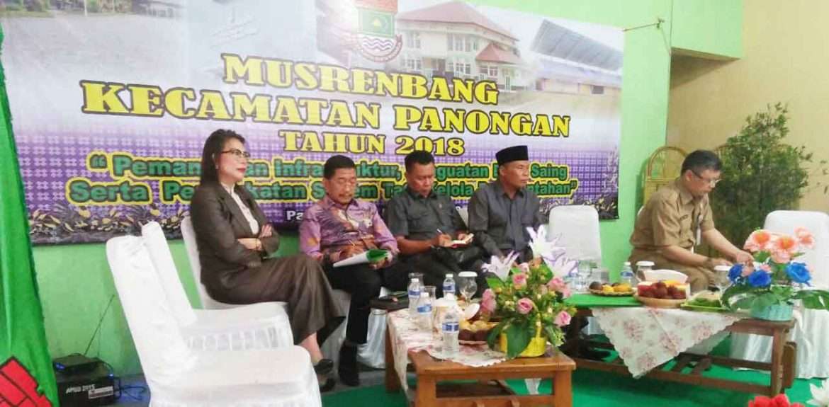 Kecamatan Panongan Adakan Musrembang Tahun  2018