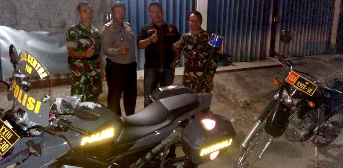Patroli Rutin, Jajaran Polsek dan Koramil Muncang Libatkan IBI
