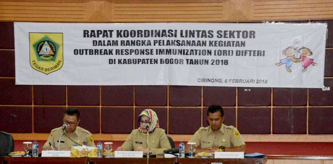 Pemkab Bogor Gelar Rapat Kerja Persiapan Pelaksanaan ORI (Outbreak Respons Immunization)