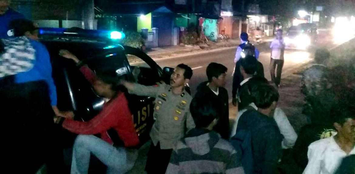 Polsek Parungkuda Cegah Aksi Tawuran Pelajar