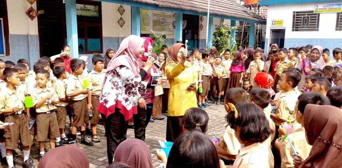Puskesmas Cikupa, Lakukan Penyuluhan Sikat Gigi Bersama di Sekolah Dasar (SD)