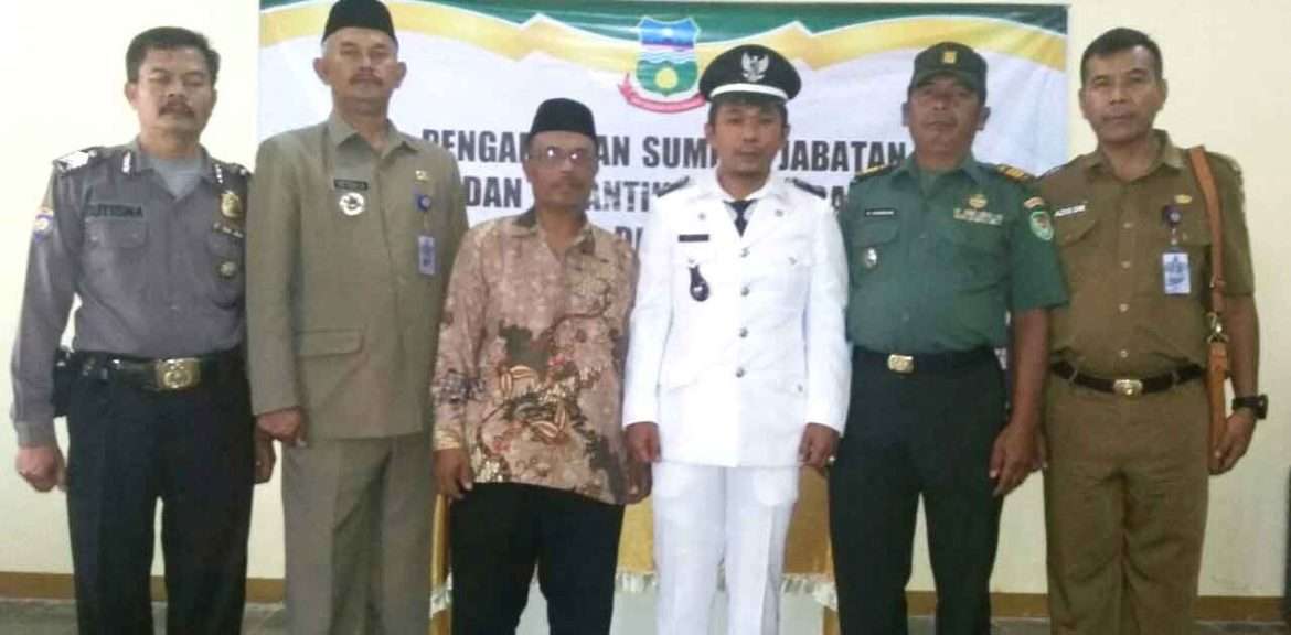 Sertijab Kepala Desa Sanding dan Pengambilan Sumpah Jabatan
