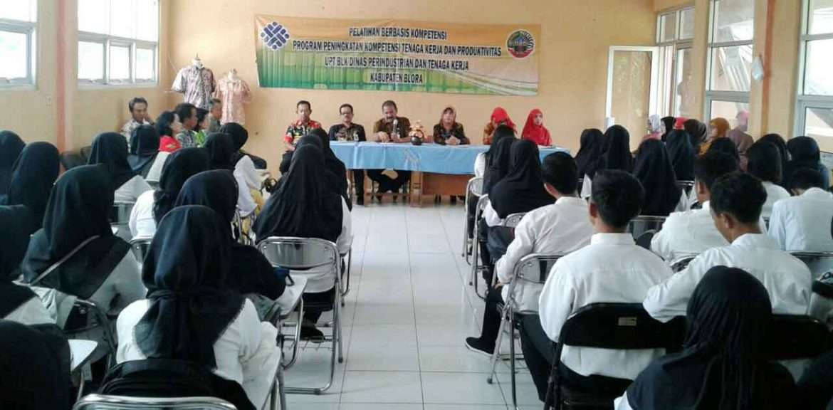 Tingkatkan Tenaga Kerja Yang Berkompeten, Disperinaker Blora Gelar Pelatihan Kerja
