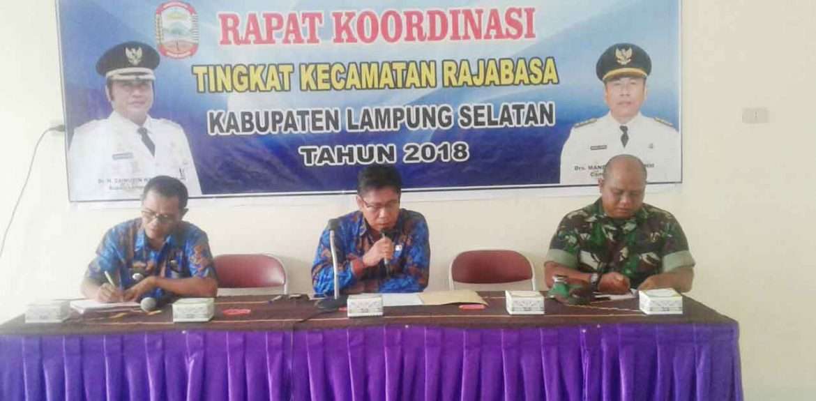 Camat Rajabasa Targetkan APBDes 2018 Selesai Akhir Maret