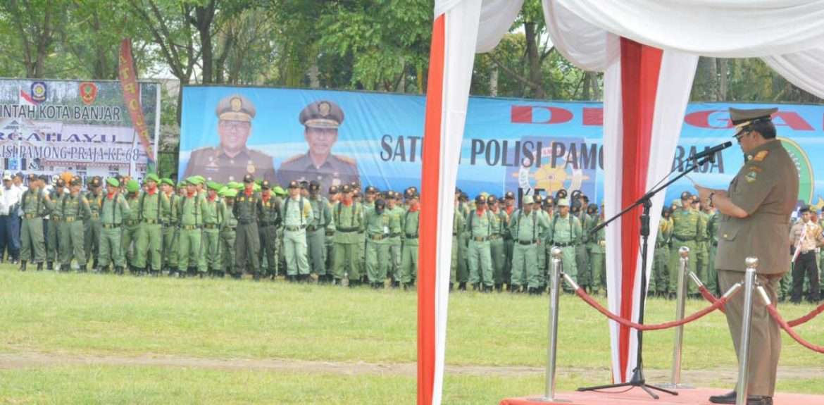 Gubernur Jabar Pimpin Upacara Hut Pol PP Tingkat Provinsi