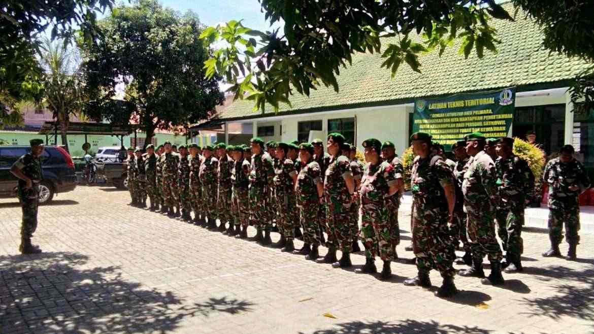 Puluhan Anggota Babinsa Ikuti Latnister