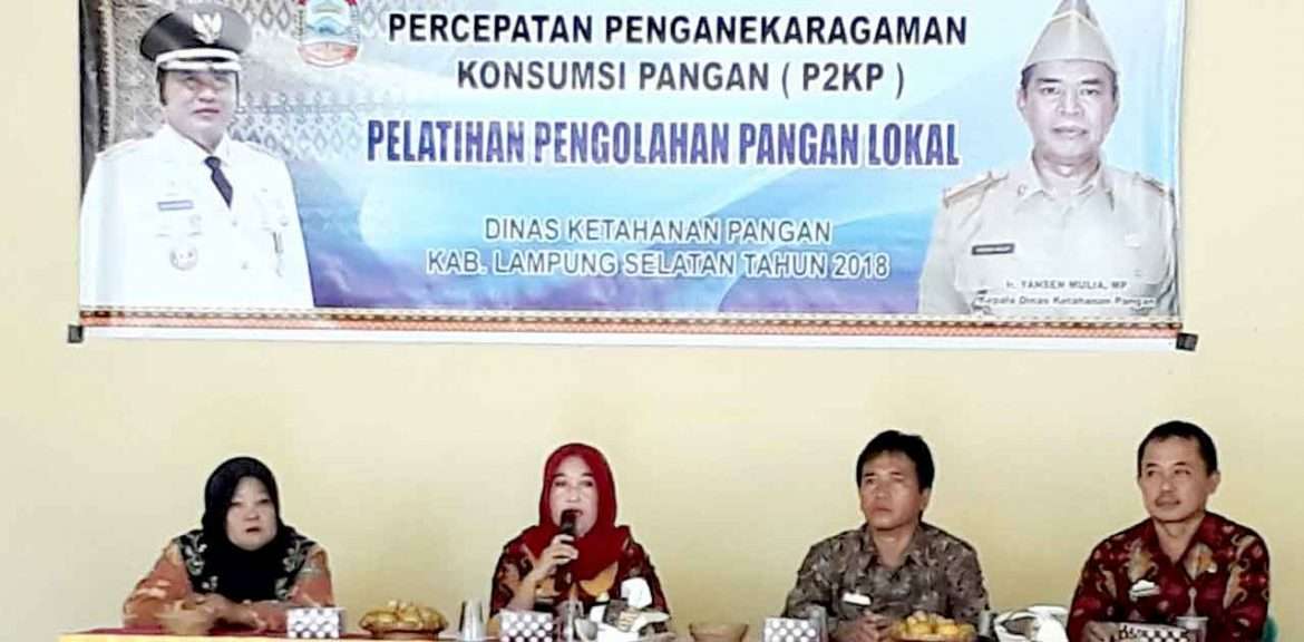 KTW Mekarsari Digembleng Pelatihan dari Dinas Ketahanan Pangan Lampung Selatan