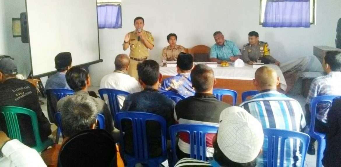Pemdes Pondokkaso Tengah Gelar musyawarah Tentang Pamsimas