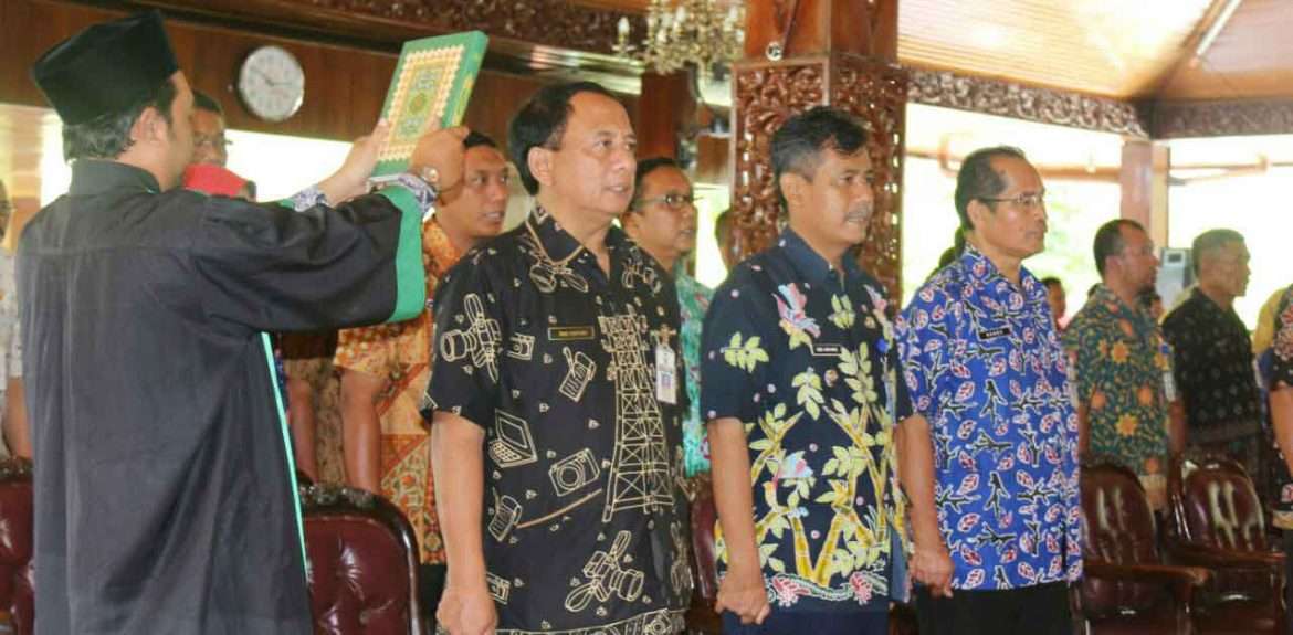 Tingkatkan Kinerja, Bupati Mutasi 59 Pejabat Pemkab Blora