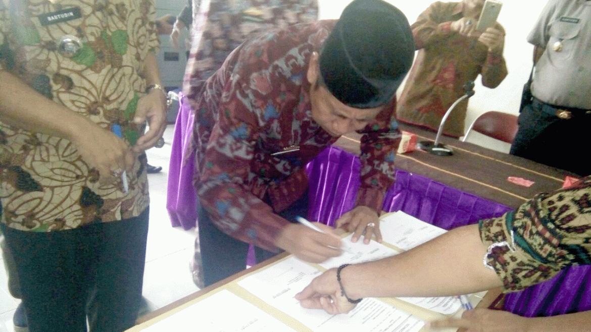 Serah Terima Jabatan Camat Rajabasa