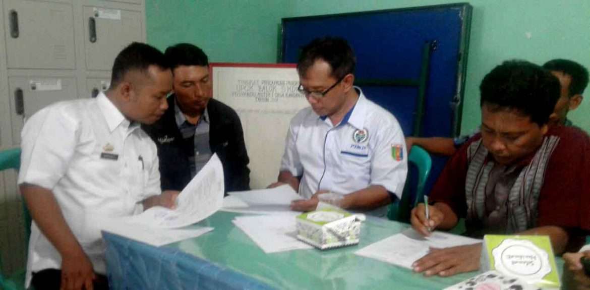 DPMD Lamsel Lakukan Monitoring dan Evaluasi Administrasi BUMDes di Kecamatan Palas
