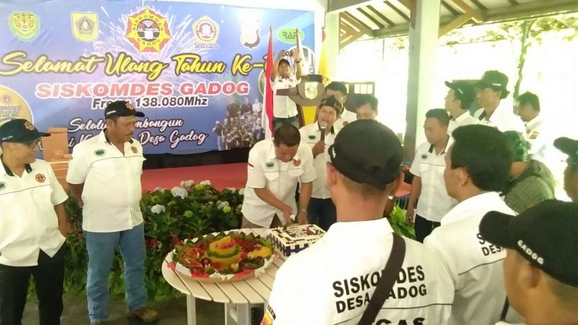 Usia Satu Tahun, Siskomdes Gadog Megamendung Gelar Milad