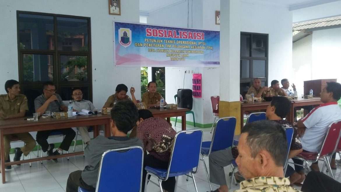 Sosialisasi Petunjuk Teknis Operasional Maksimalkan Penyerapan Anggaran