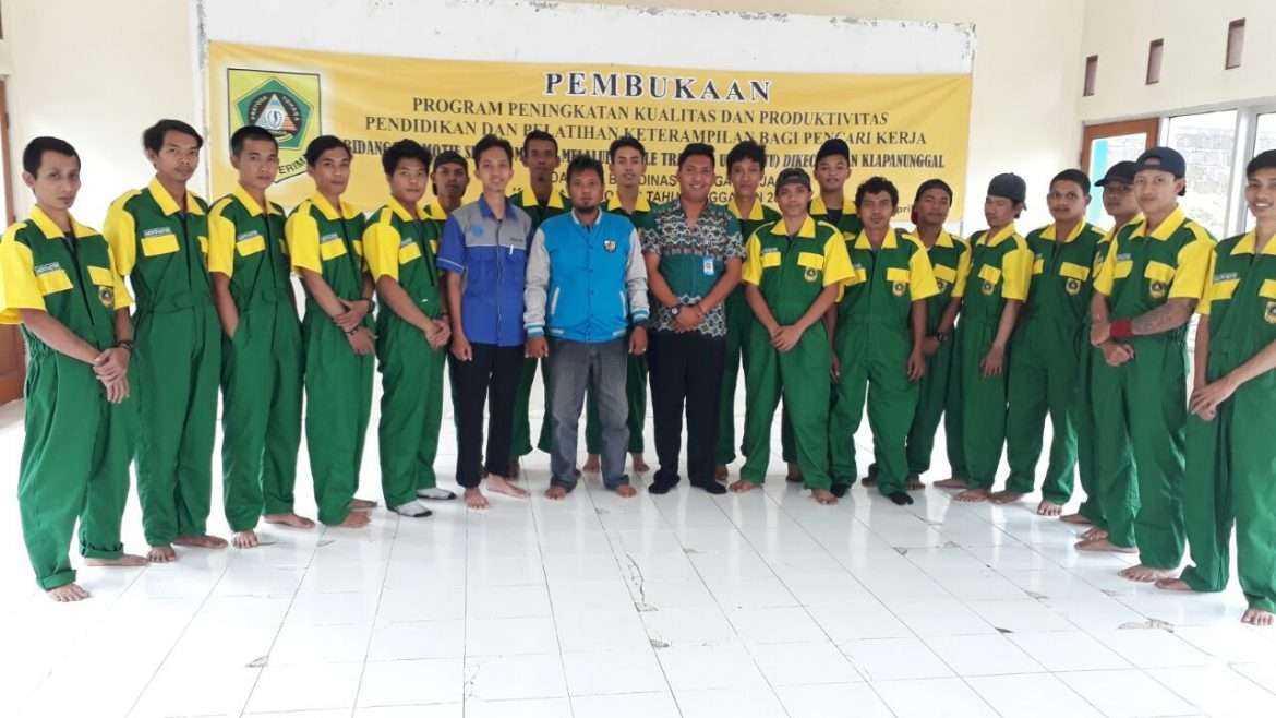 Siapkan SDM Berkualitas, BLK Kabupaten Bogor Gembleng Pemuda Klapanunggal