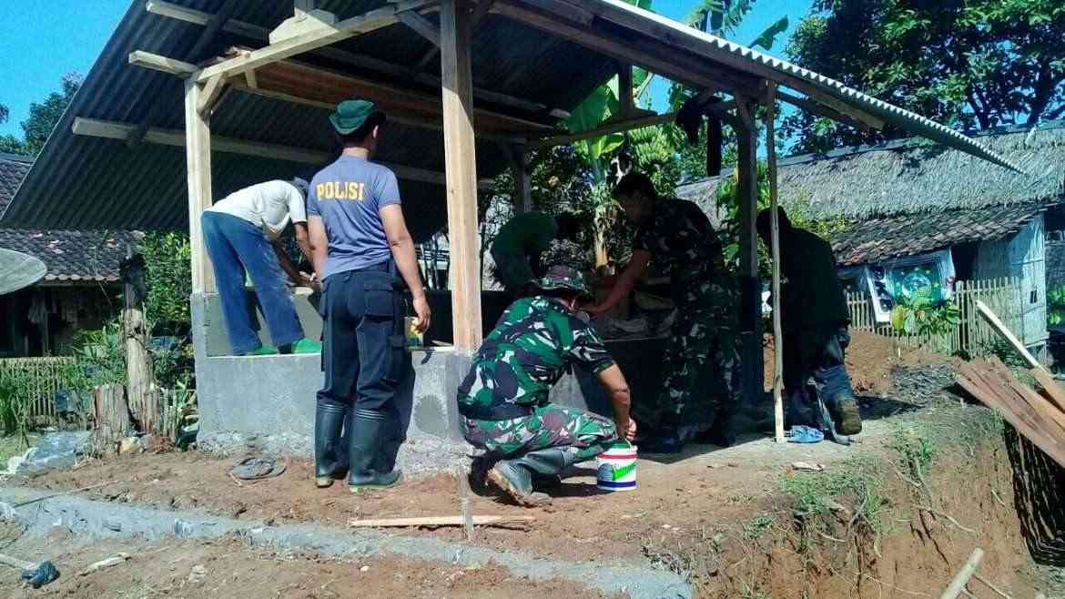 Masyarakat Desa Cimanyangrai Apresiasi TMMD ke 101