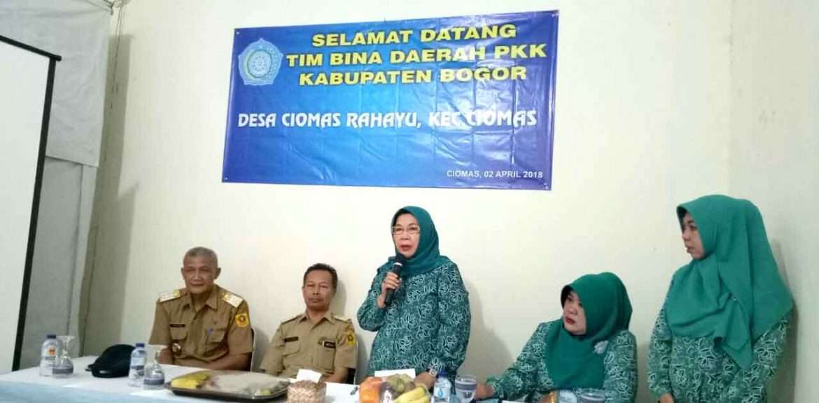 Kader PKK Kecamatan Ciomas Gelar Pembinaan dan Peningkatan Kapasitas Kinerja