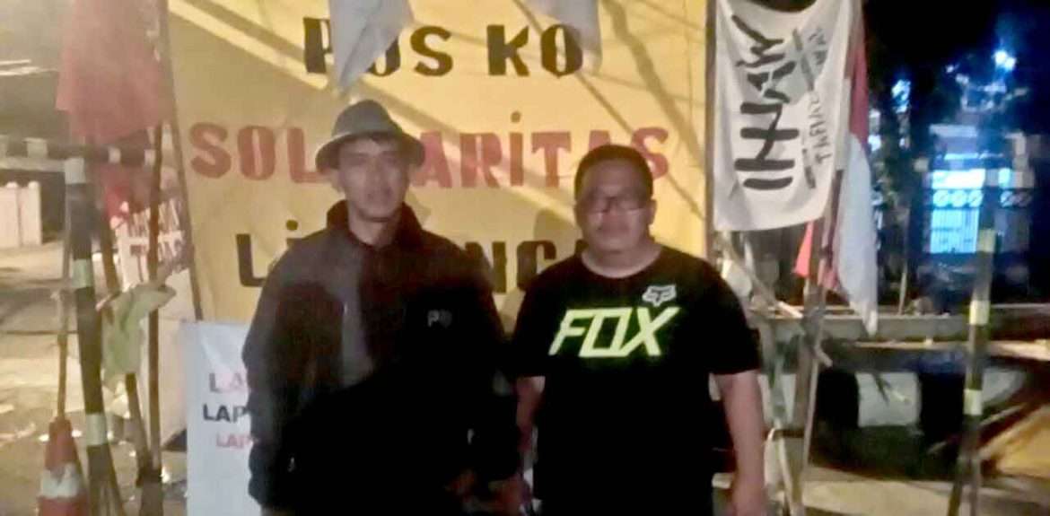 Konsistensi di Lakukan Alim dan P3L dengan Kemping di Halaman Gedung Dewan