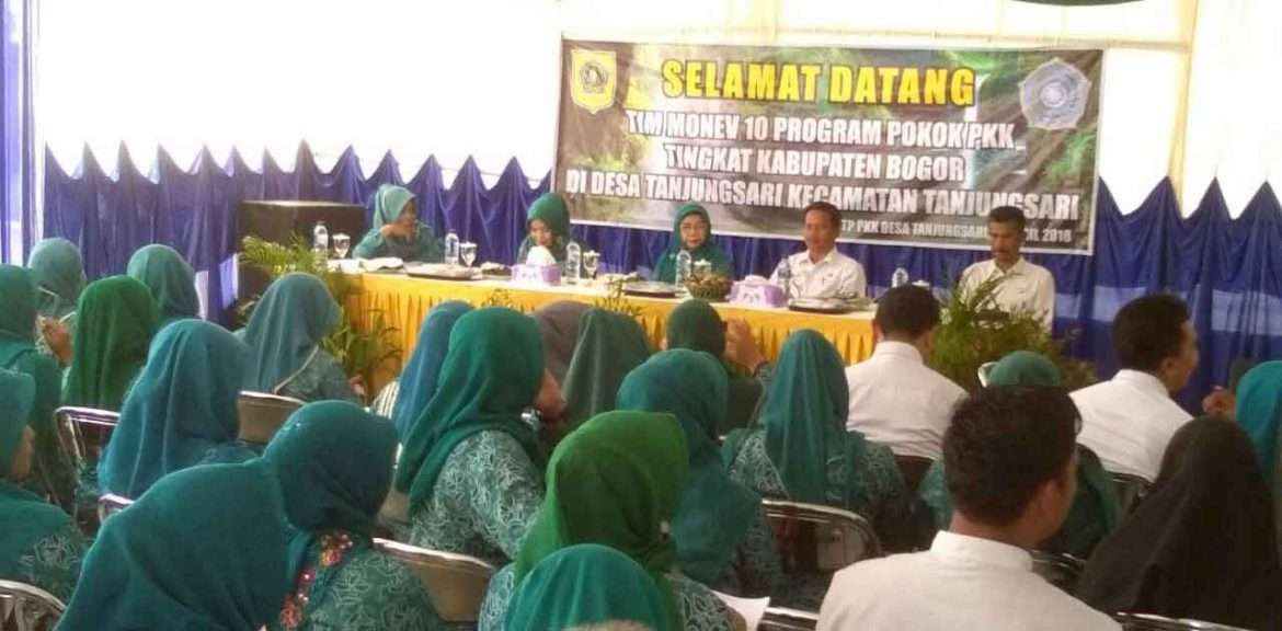 PKK Desa Tanjungsari Masuk Enam Besar, Hasil Penilaian Tim Monev
