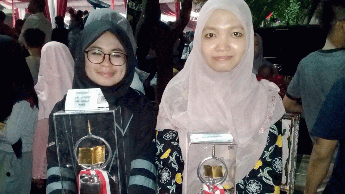 Perhelatan MTQ ke 35 Jawa Barat, Kafilah Kota Depok Ifatul Malihah Sabet Juara Pertama Tilawah Quran Remaja Putri