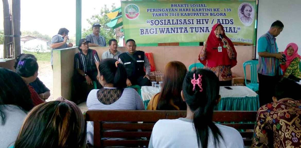 Polsek Jepon dan Dinas Kesehatan Sosialisasikan Penyuluhan HIV/AIDS Kepada PSK