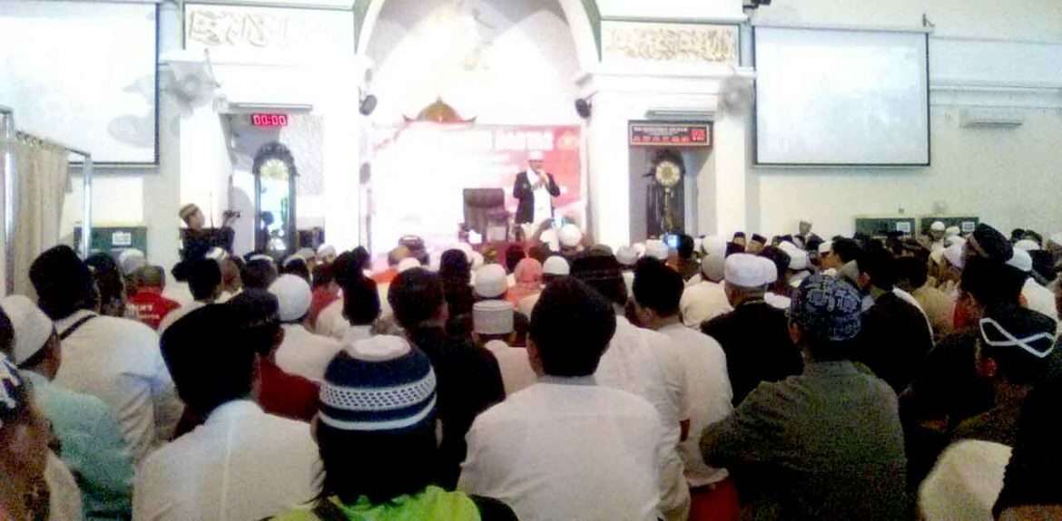 Kapolres Bogor Gelar Dzikir Bersama Jama’ah Mesjid Darrussalam