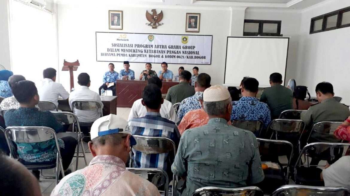 Dukung Ketahanan Pangan Nasional, Arta Graha Group Kumpulkan Poktan dan Pengurus Bumdes