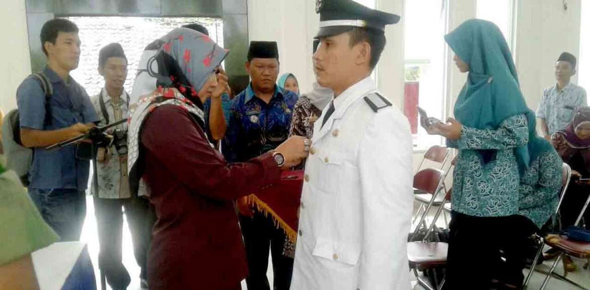 Camat Palas Pimpin Pelantikan Pjs Kades Bumi Asri