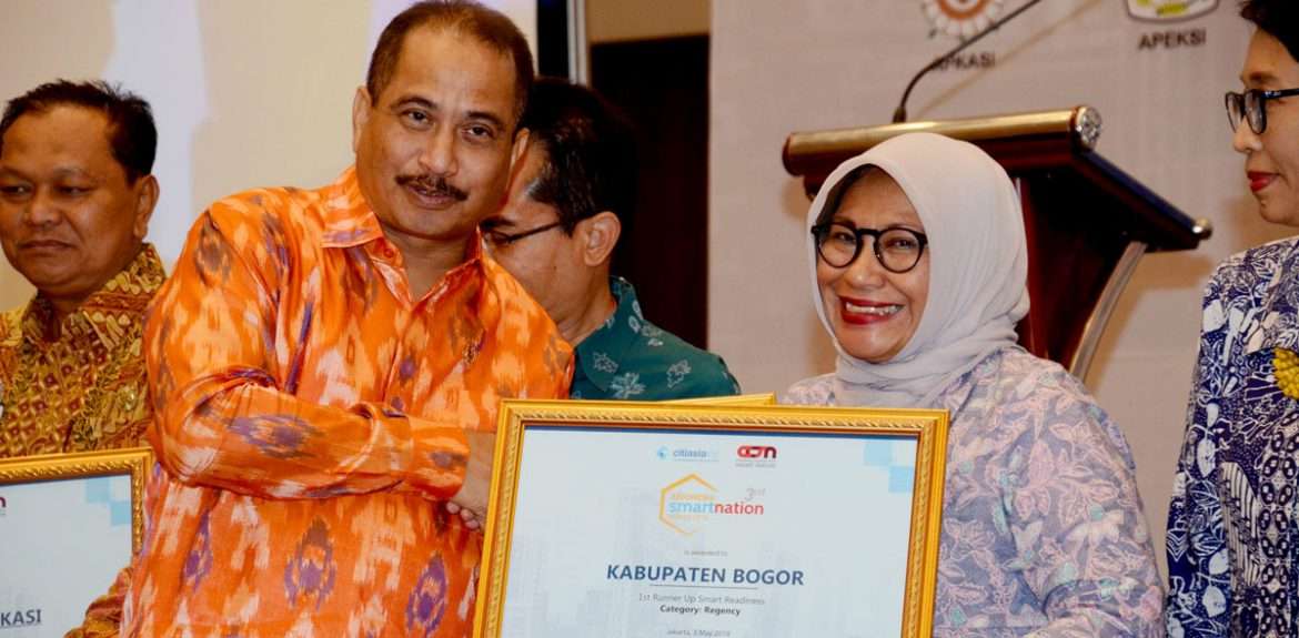 Kabupaten Bogor Terima Penghargaan Smart City Readines