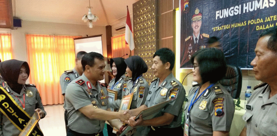 Humas Polres Blora Raih Penghargaan Pengelola Twitter Terbaik se-Jawa Tengah