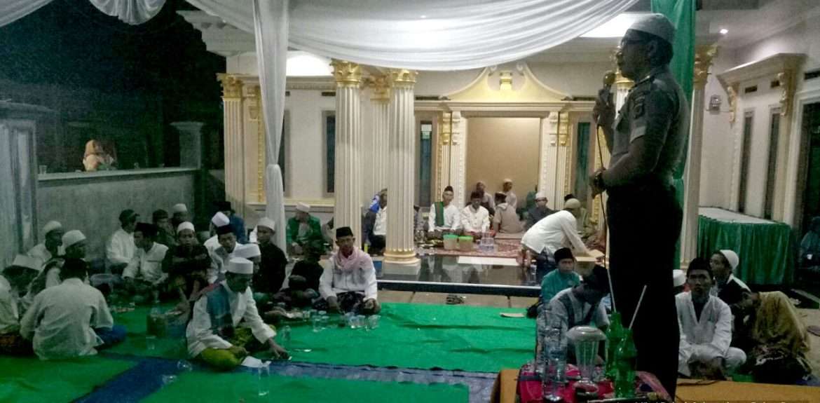 Jelang Puasa, Kapolsek Sukamakmur Ajak Masyarakat Tingkatkan Keamanan
