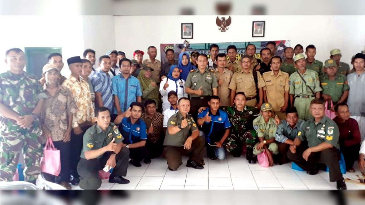 Mewujudkan NKRI Berdaulat dan Sejahtera, Koramil 2108 Gelar Komunikasi Sosial Dengan Rakyat
