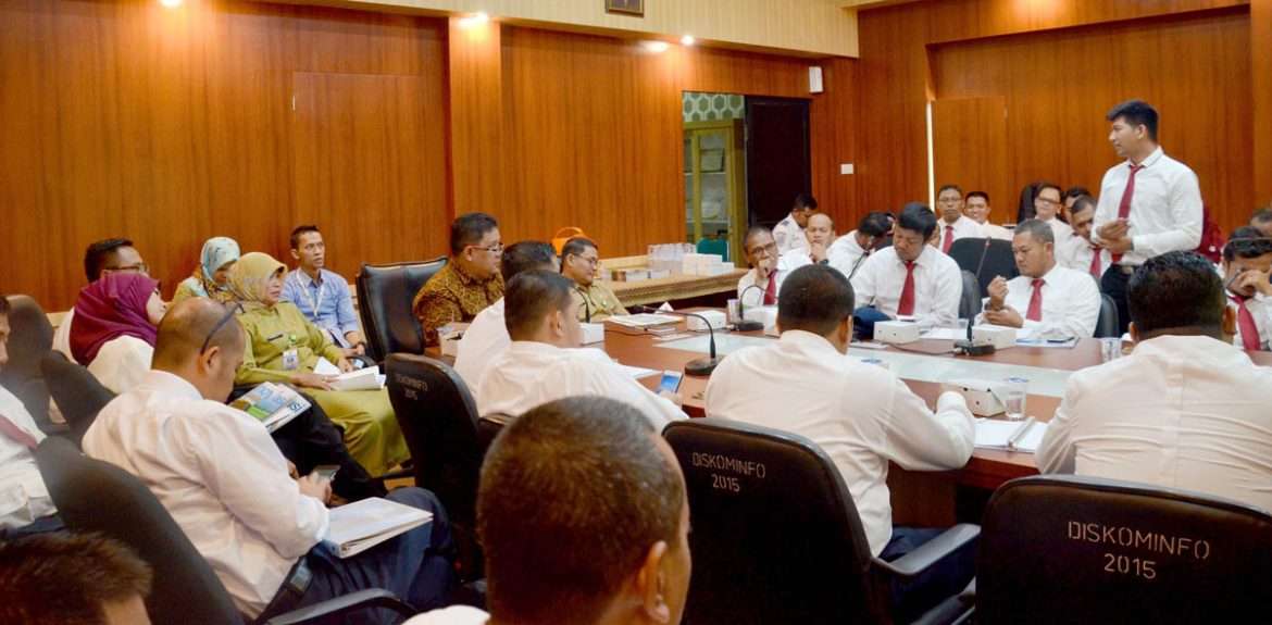 Peserta Diklat Kementrian Perhubungan Pelajari Keunggulan Diskominfo 