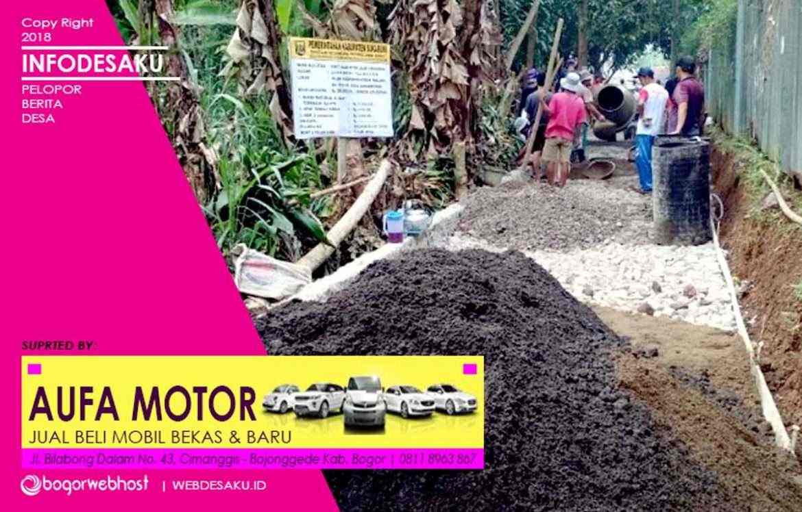 20 Tahun Dinanti, Pemdes Sundawenang Realisasikan Jalan Penghubung 2 Dusun