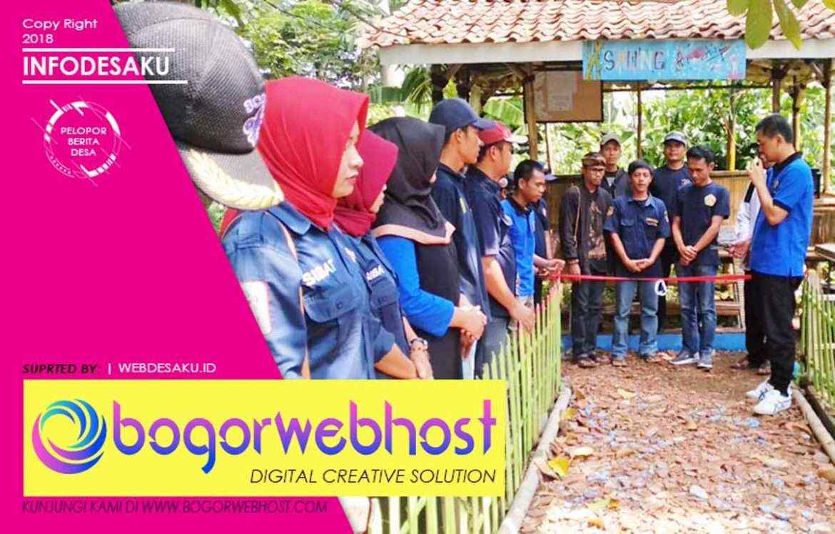 Adi Nugraha Resmikan Saung Kreatif Karang Taruna Karadenan