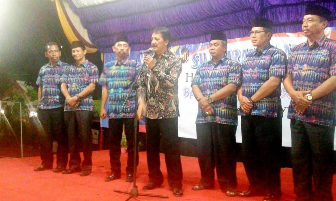 Boyke Camat Jatiuwung Purna Tugas dekat Ulama dikenal Merakyat