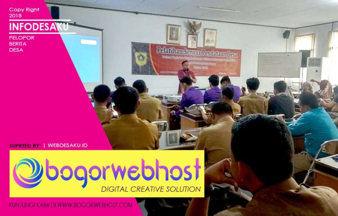 DPMD Kabupaten Bogor Gelar Pelatihan Sensus Bagi 416 Desa