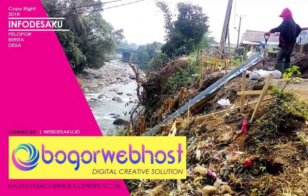 Desa Cibanon Alokasikan Dana Desa Bangun Turap