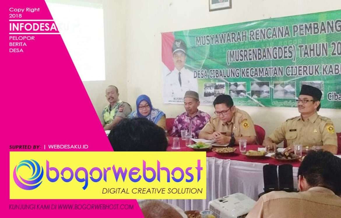 Hasil MusrenbangDes 2020 Cibalung Orientasi Pada Kebutuhan