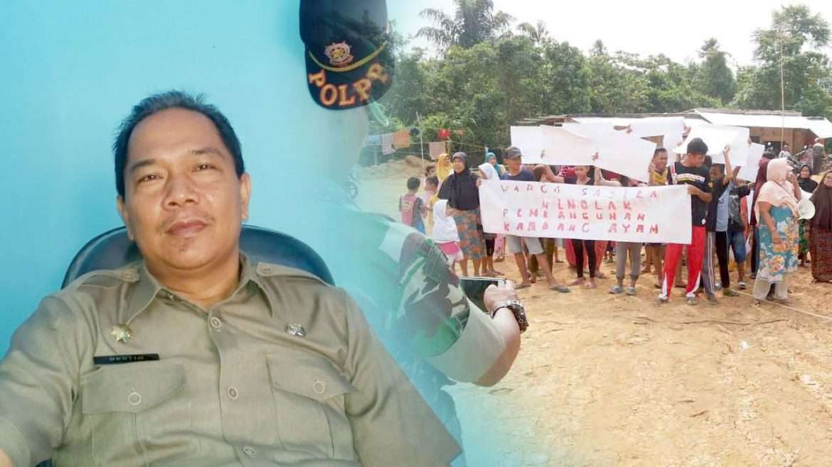 Kasat Pol PP Lebak Tanggapi Aksi Aksi Demo Warga Sajira