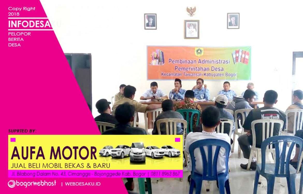 Pemerintah Kecamatan Tamansari Tekankan Tertib Administrasi pada Pemerintah Desa