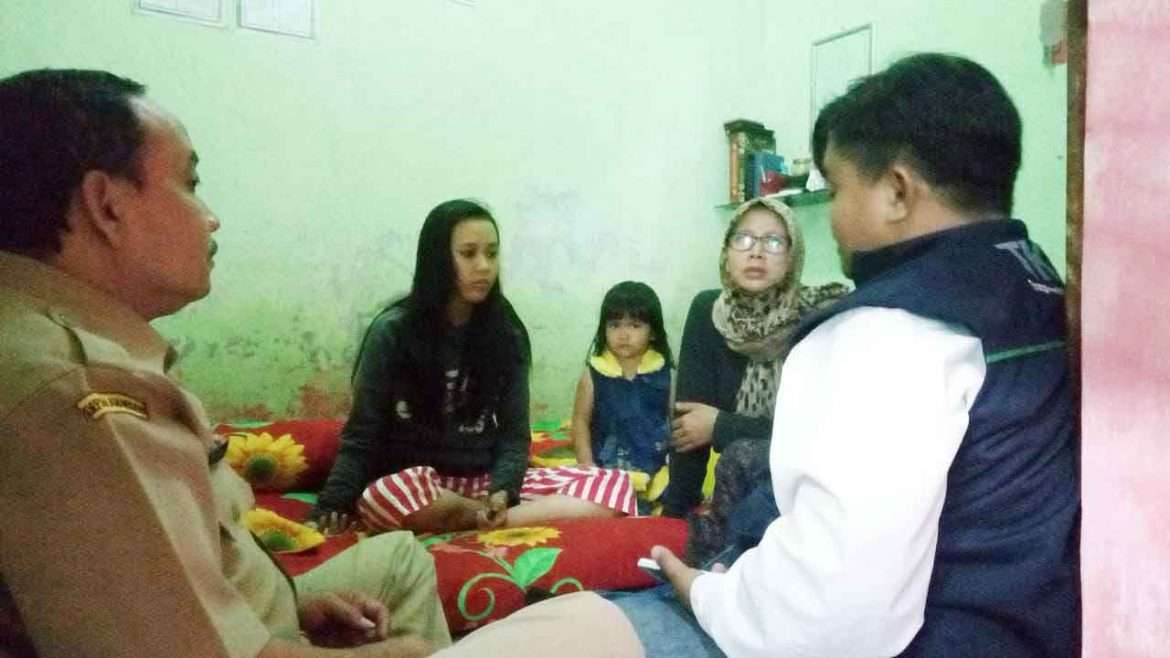 TKSK dan Kesra Kecamatan Ciomas Sinergi bantu Anggita Novi