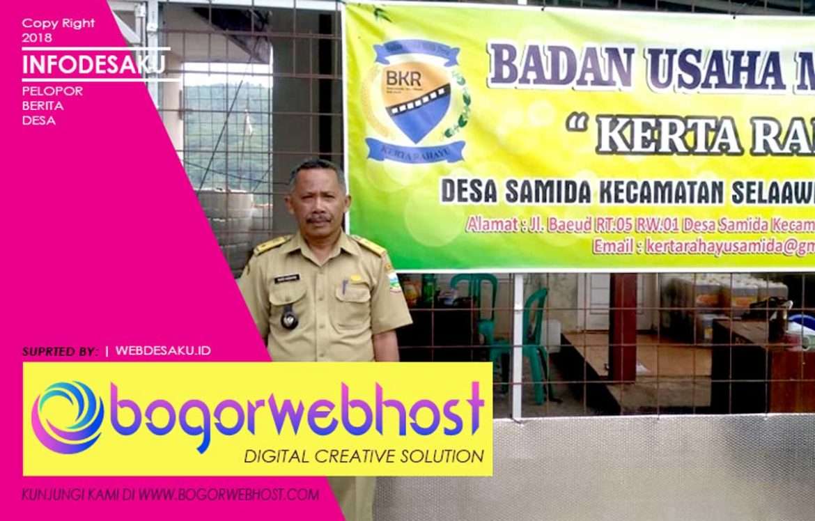 BUMDes Kertarahayu Desa Samida Jadi Distributor Sembako
